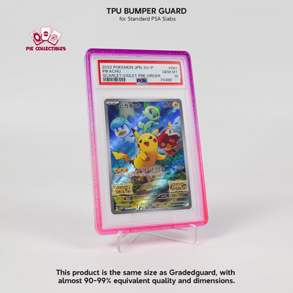 TPU BUMPER GUARD - for STANDARD PSA SLABS