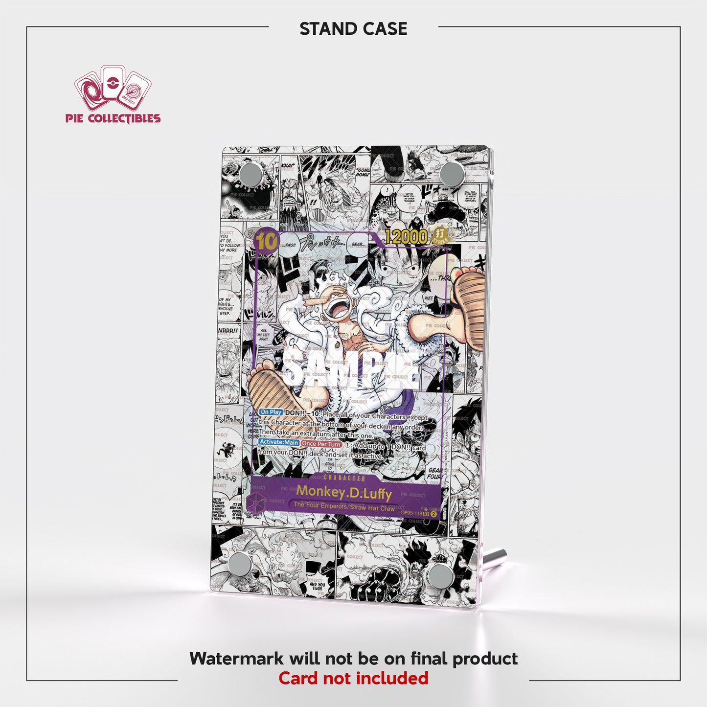 Monkey D Luffy - OP05-119 - MANGA ENGLISH - Extended Art Display Case