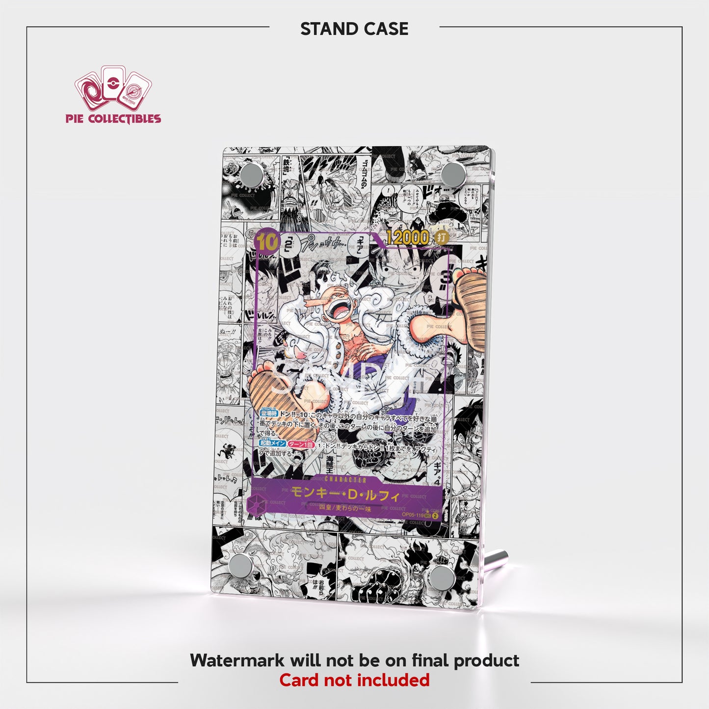 Monkey D Luffy - OP05-119 - MANGA JAPAN - Extended Art Display Case