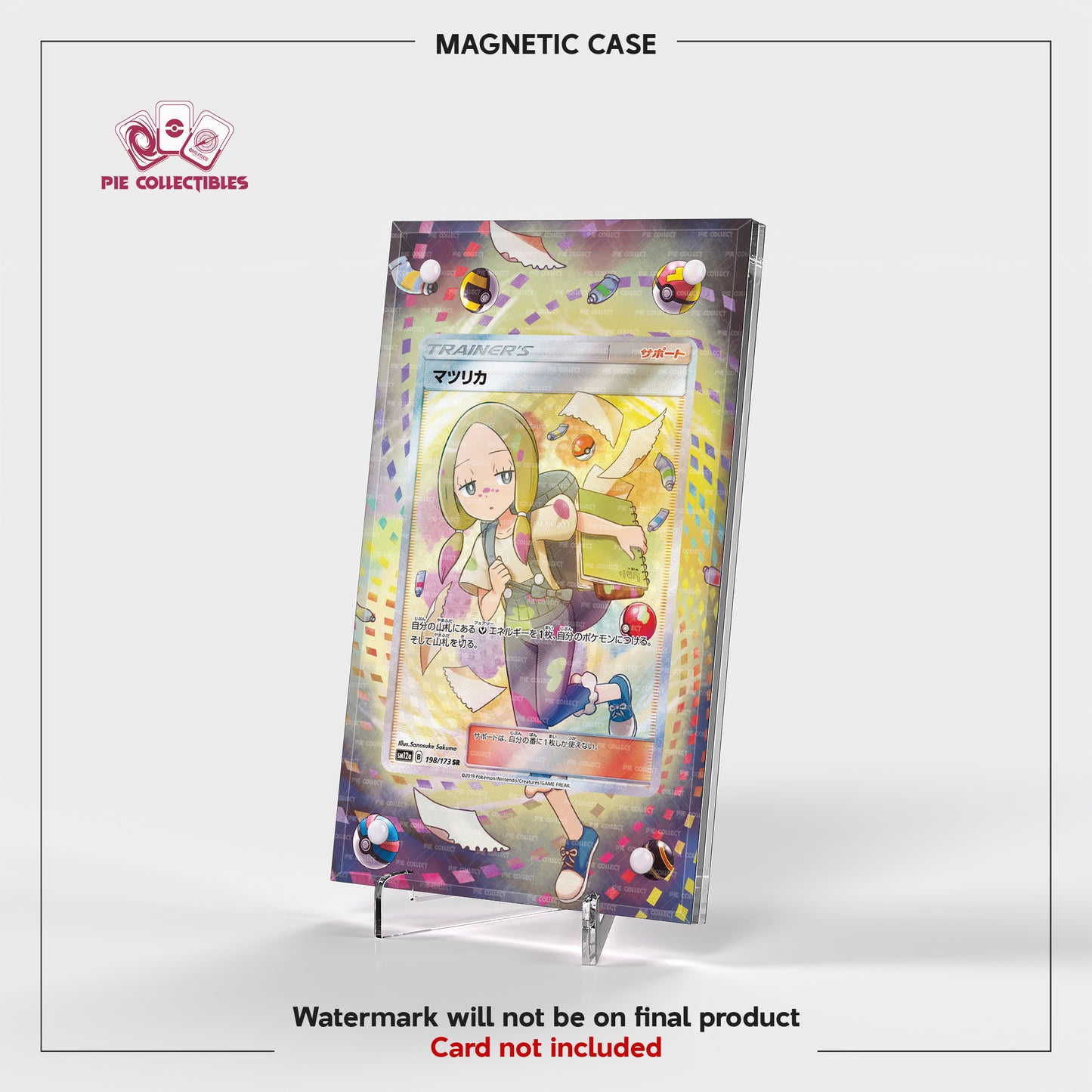 Mina - 198/173 - TAG TEAM GX - Extended Artwork Display Case