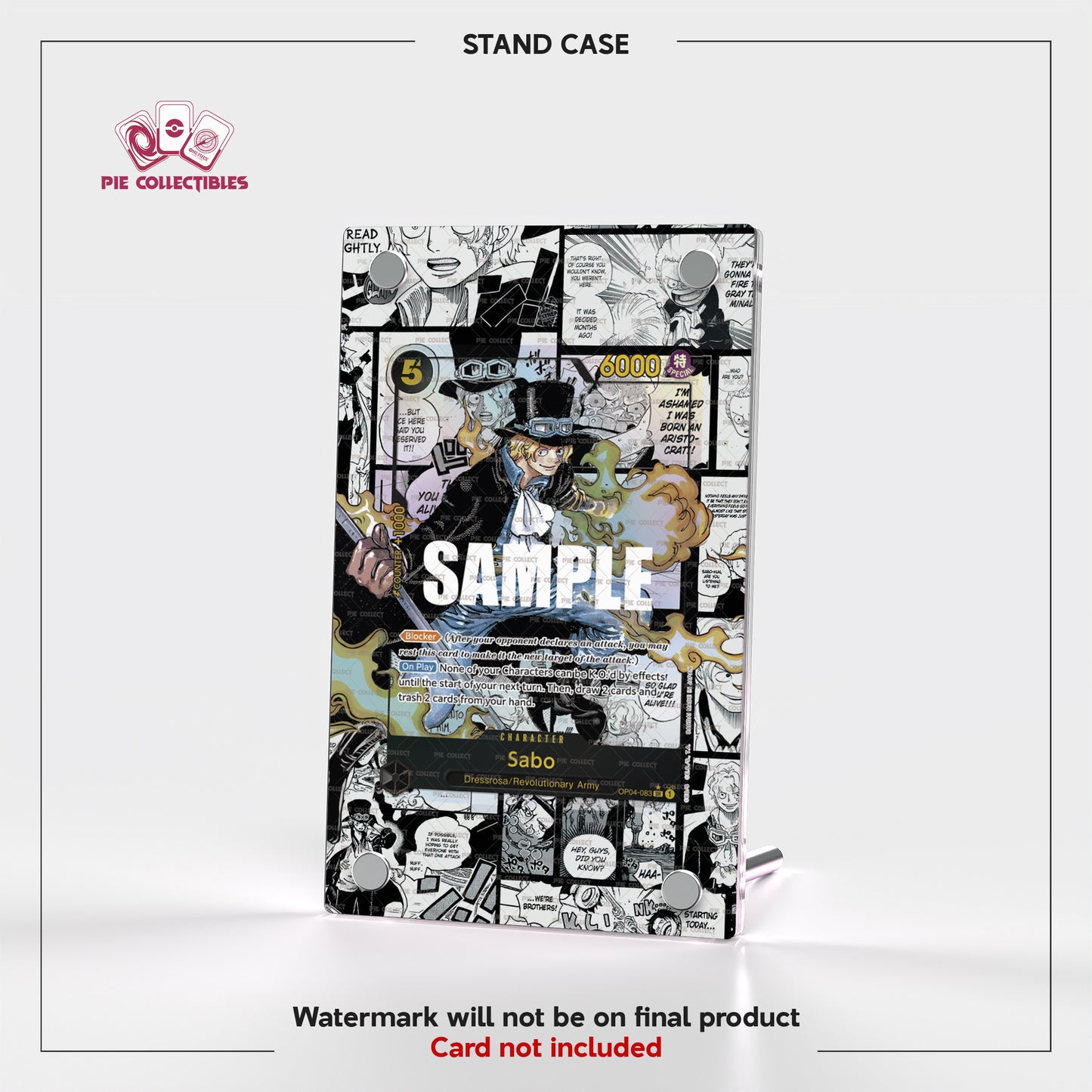 Sabo - OP04-083 - MANGA ENGLISH - Extended Art Display Case