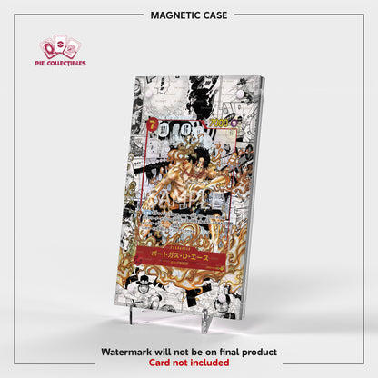 Portgas D Ace - OP02-013 - MANGA JAPAN - Extended Art Display Case