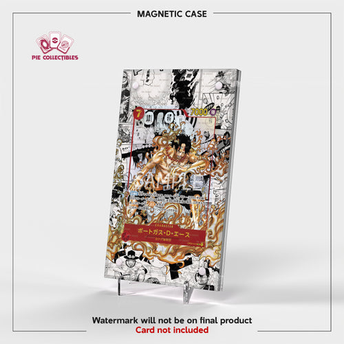 Portgas D Ace - OP02-013 - MANGA JAPAN - Extended Art Display Case