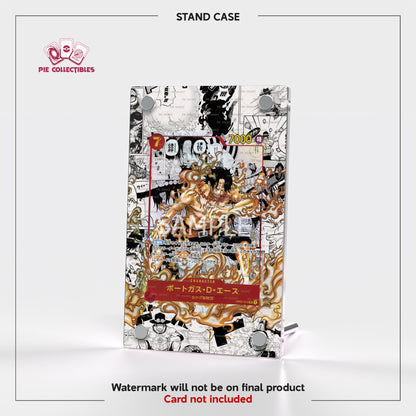 Portgas D Ace - OP02-013 - MANGA JAPAN - Extended Art Display Case