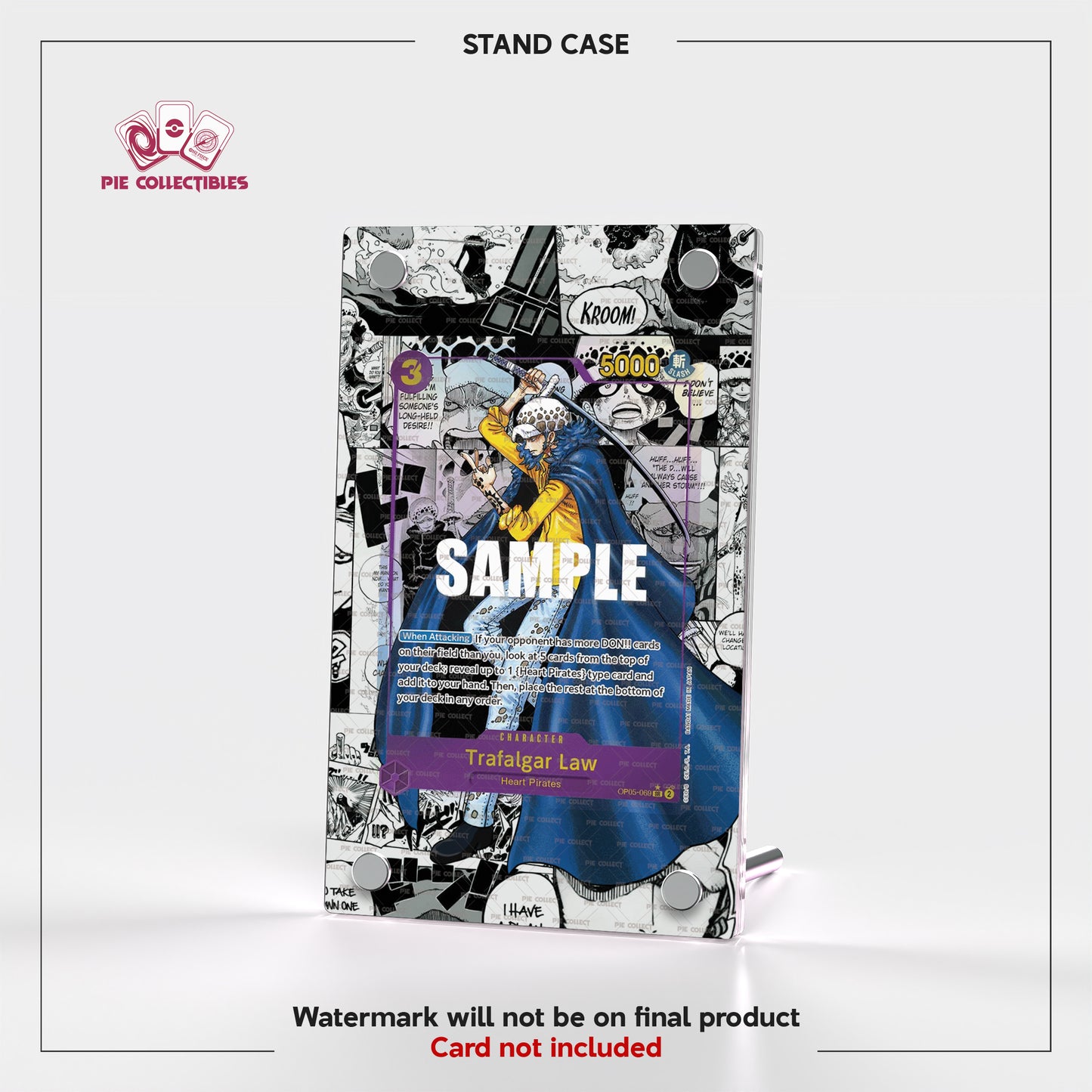 Trafalgar Law - OP05-069 - MANGA ENGLISH - Extended Art Display Case