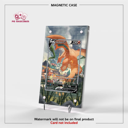 Charizard V - 154/172 - Brilliant Stars - Extended Art Display Case