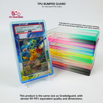TPU BUMPER GUARD - for STANDARD PSA SLABS