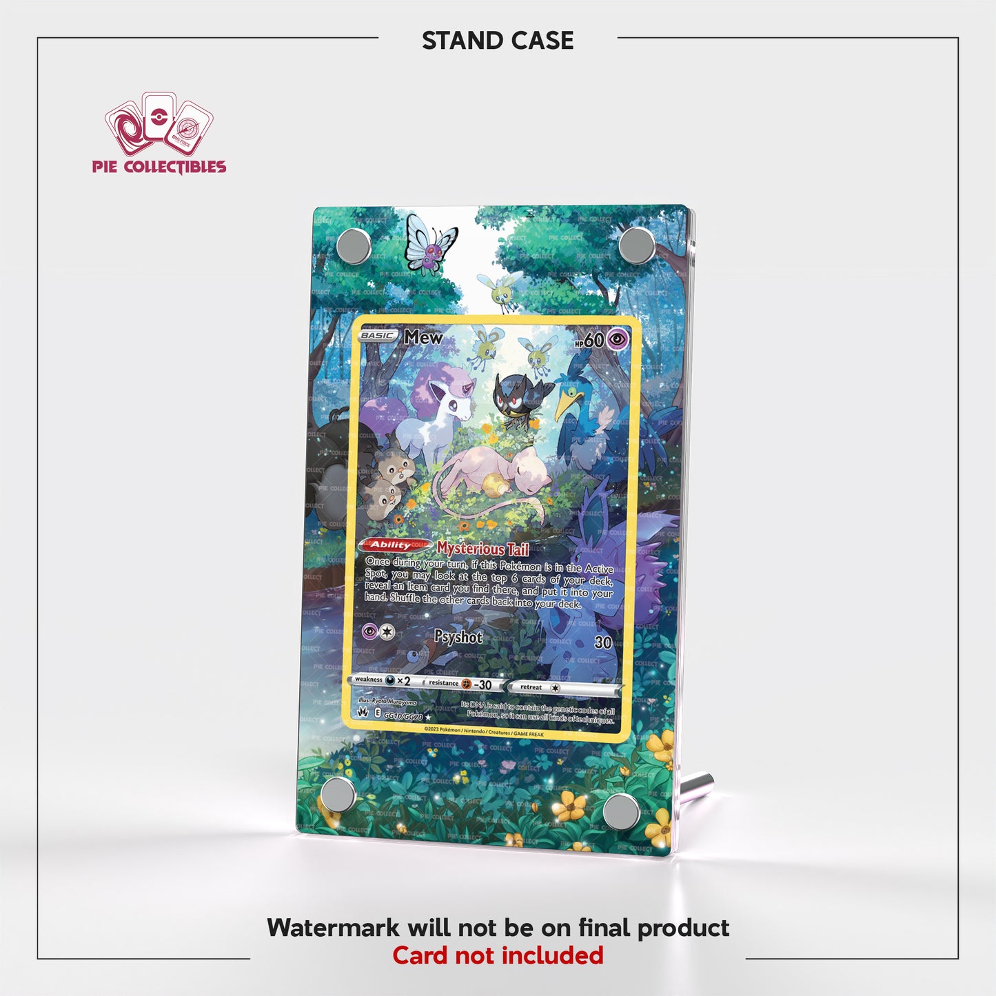 Mew - GG10/GG70 - Crown Zenith - Extended Art Display Case