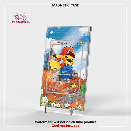 Mario Pikachu - 294/XY-P - Pokemon Japanese Promo - Extended Art Display Case