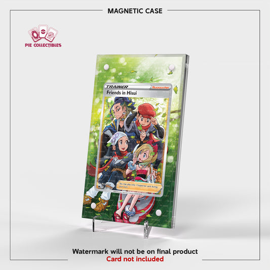 Friends in Hisui - 148/159 - Crown Zenith - Extended Art Display Case