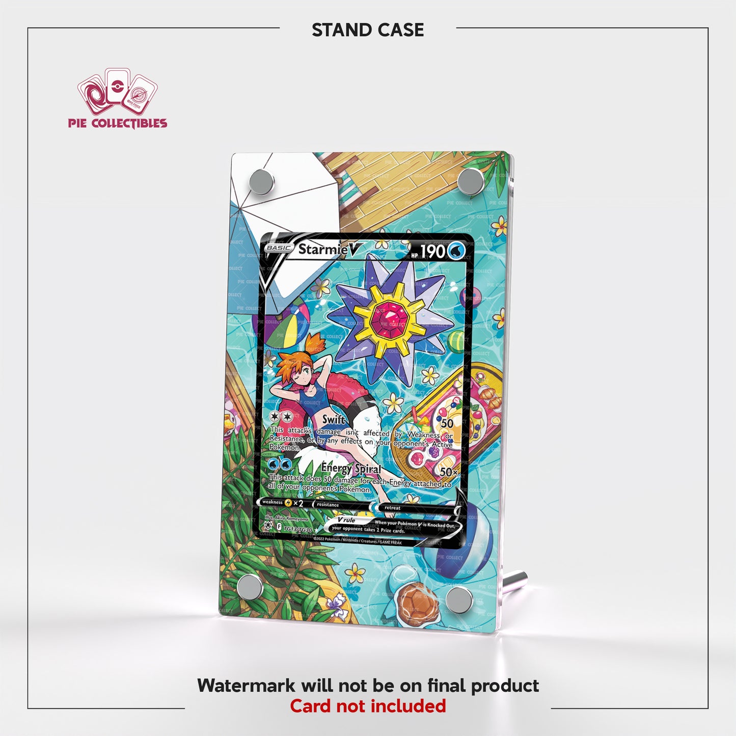 Starmie V - TG13/TG30 - Astral Radiance - Extended Art Display Case