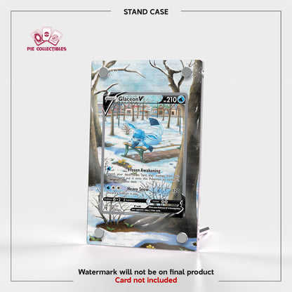 Glaceon V - SWSH07 - Evolving Skies - Extended Art Display Case