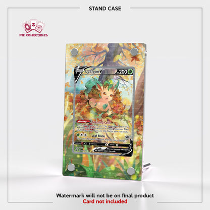 Leafeon V - SWSH07 - Evolving Skies - Extended Art Display Case