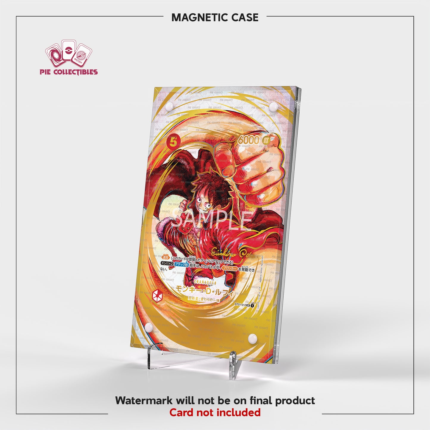 Monkey D Luffy - ST01-012 - Extended Art Display Case