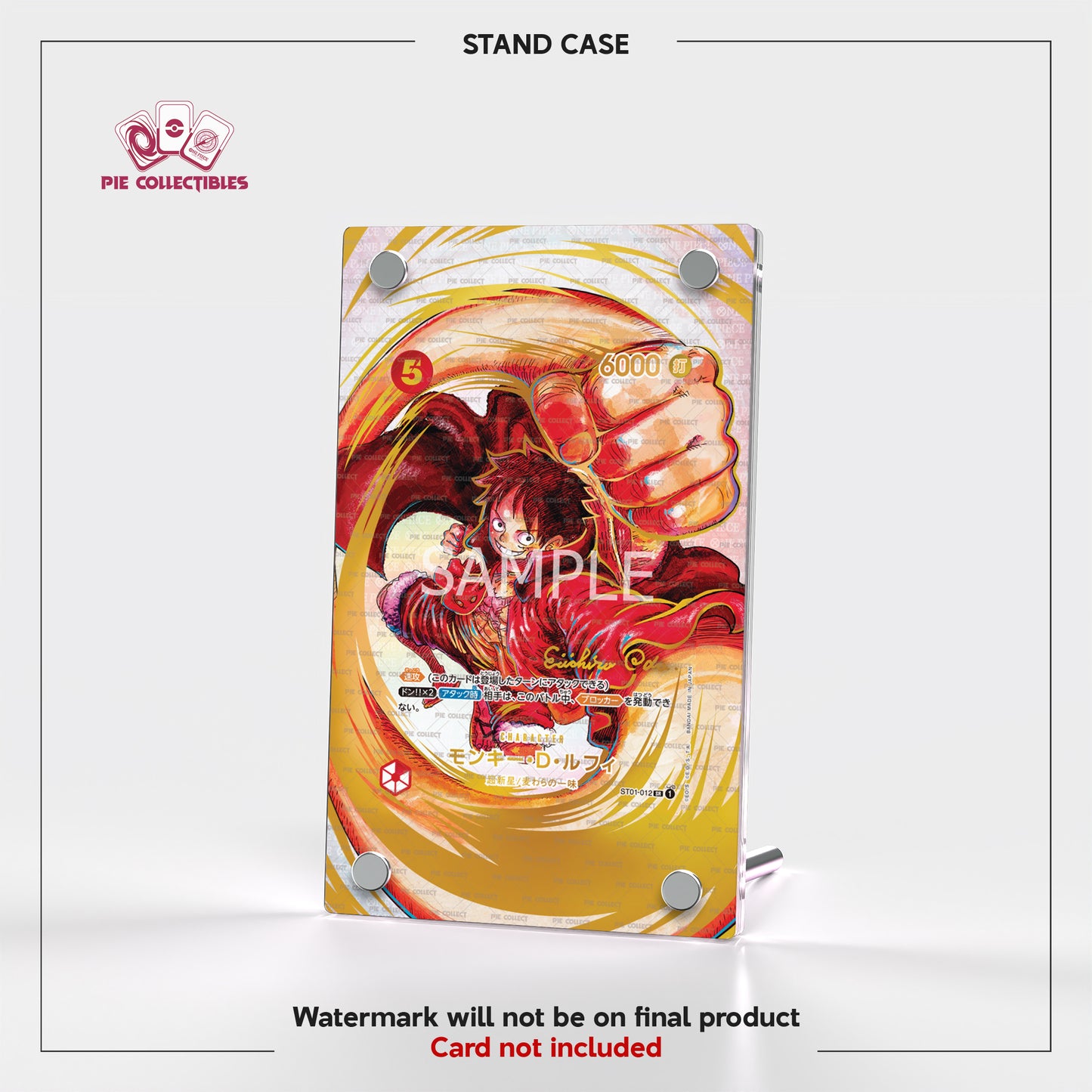 Monkey D Luffy - ST01-012 - Extended Art Display Case