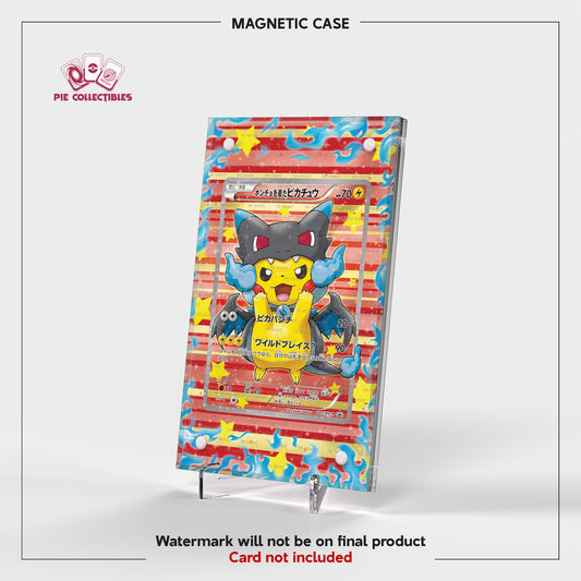 Poncho-wearing Pikachu - 207/XY-P - XY Promos- Extended Art Display Case