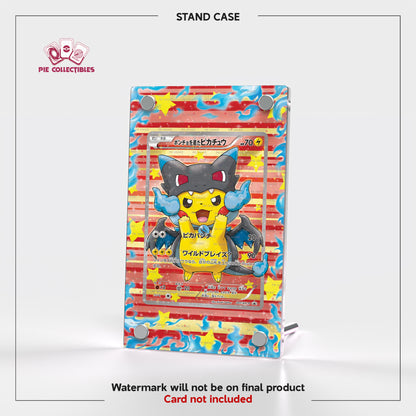 Poncho-wearing Pikachu - 207/XY-P - XY Promos- Extended Art Display Case