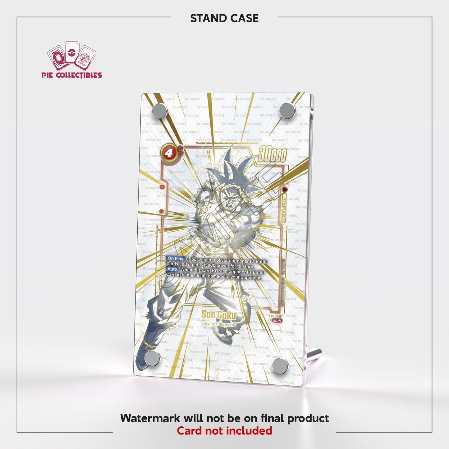 Son Goku - FB01-139 - Extended Art Display Case