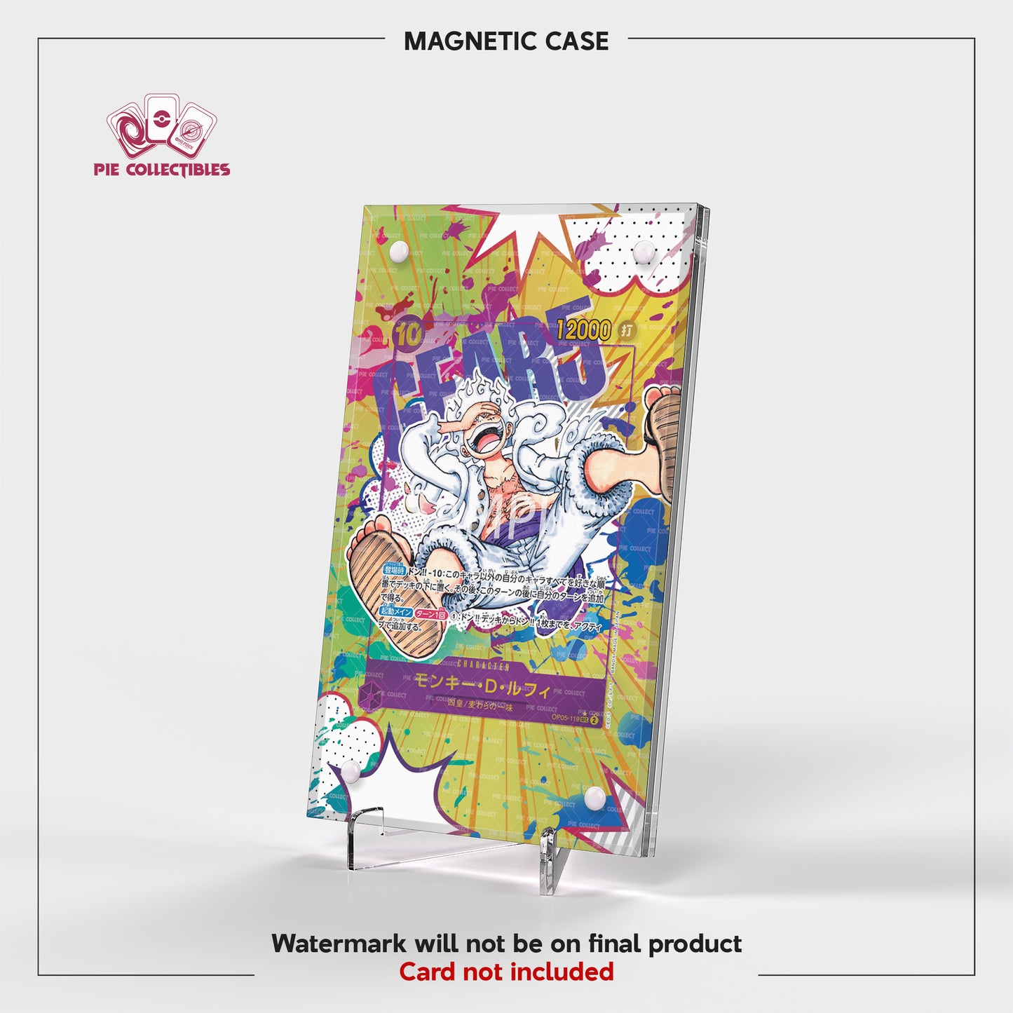 Monkey D Luffy - OP05 -119 - Extended Art Display Case