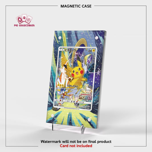 Pikachu - 061/SM-P - Sun & Moon Promos - Extended Art Display Case