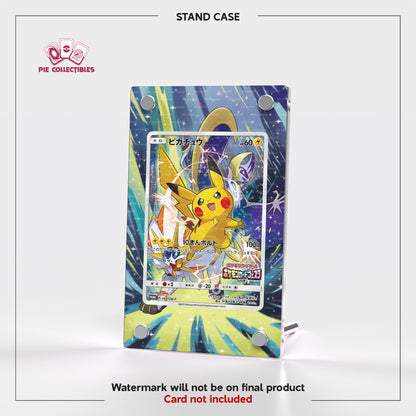 Pikachu - 061/SM-P - Sun & Moon Promos - Extended Art Display Case