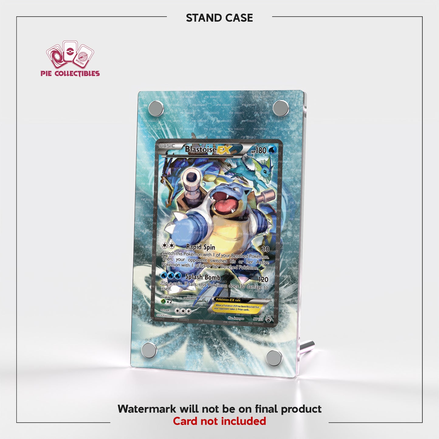 Blastoise EX - XY122 - XY Promos - Extended Art Display Case