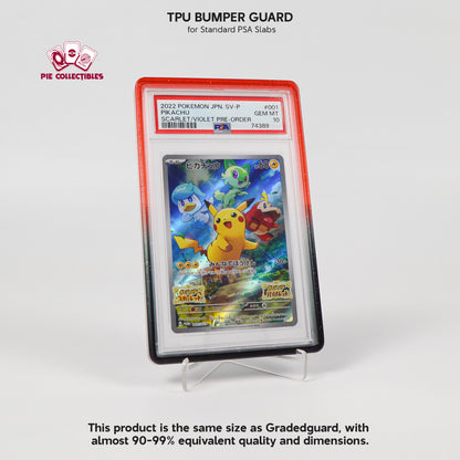 TPU BUMPER GUARD - for STANDARD PSA SLABS