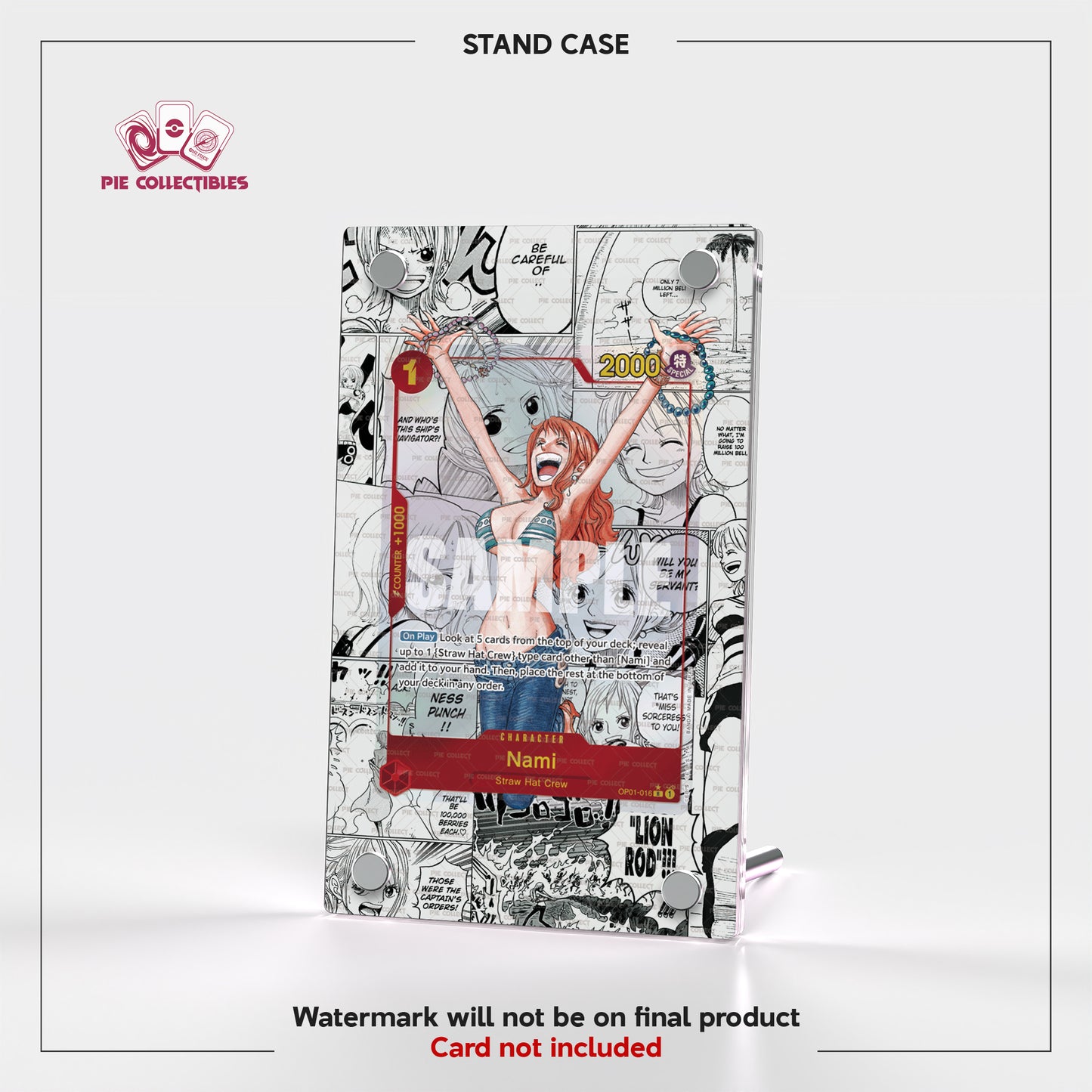 Nami - OP01-016 - MANGA ENGLISH - Extended Art Display Case