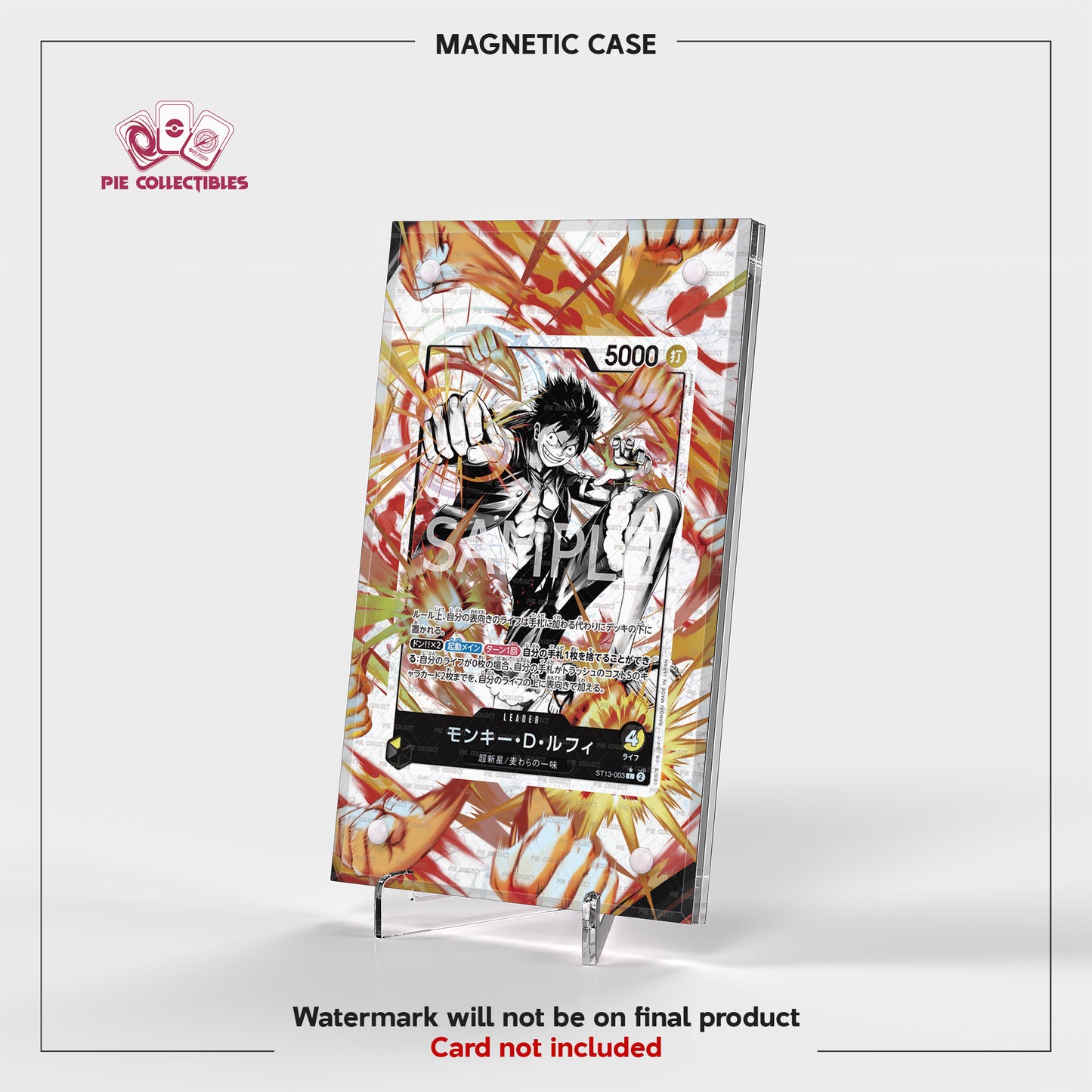 Monkey D Luffy - ST13-003 - Extended Art Display Case