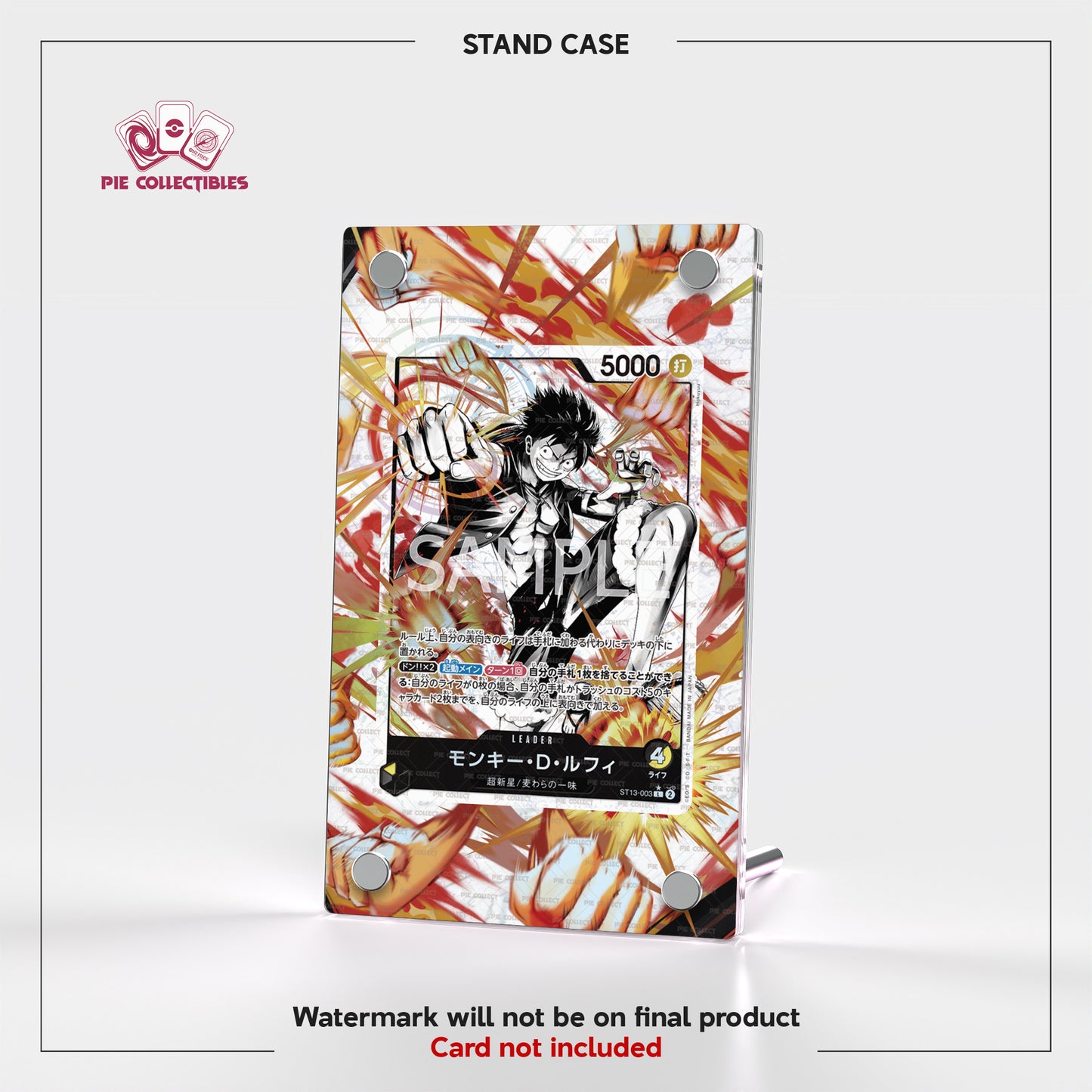 Monkey D Luffy - ST13-003 - Extended Art Display Case