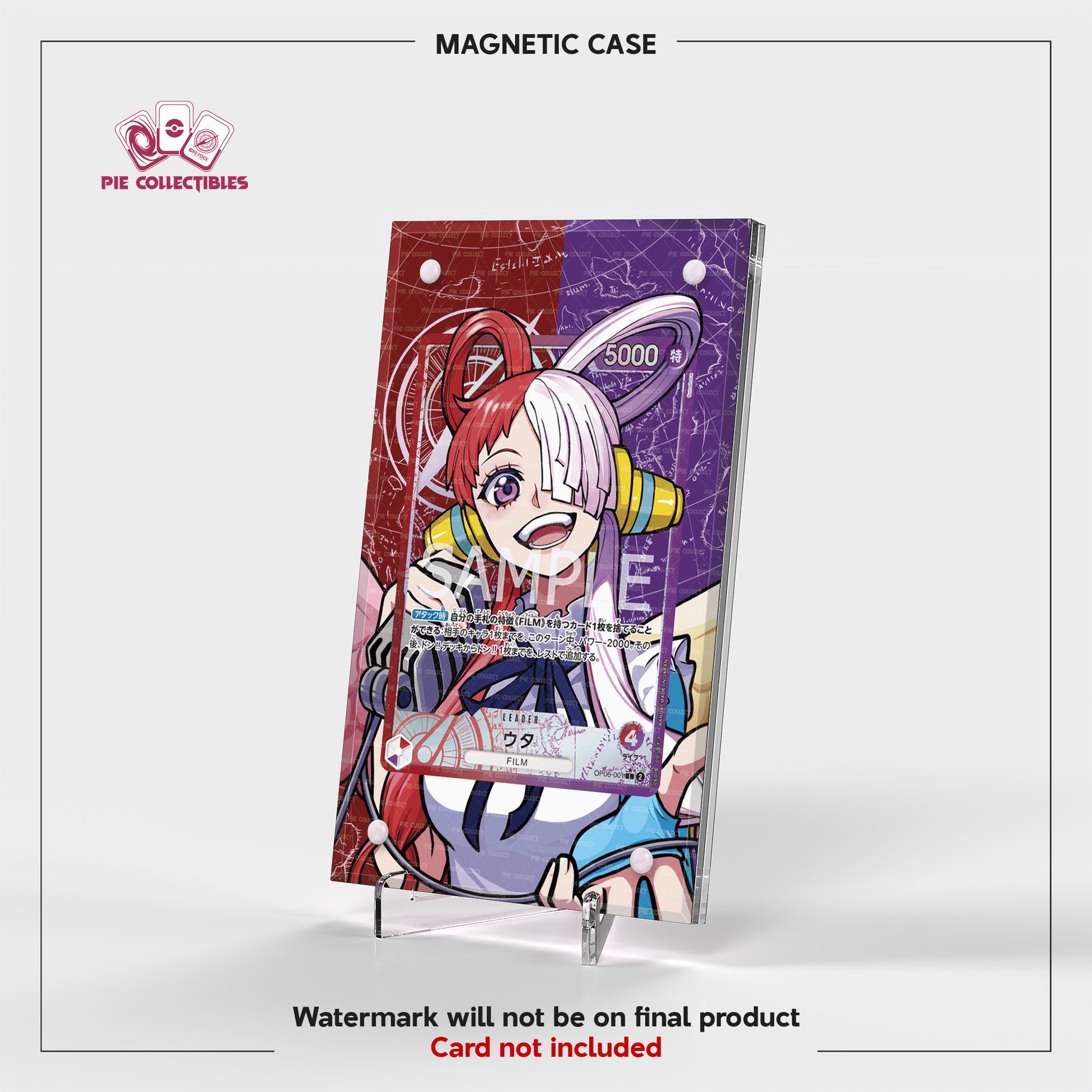 Uta - LEADER - OP06-001 - Extended Artwork Display Case