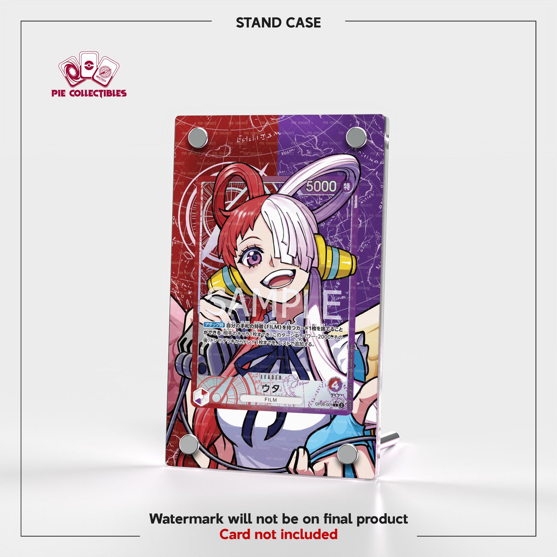 Uta - LEADER - OP06-001 - Extended Artwork Display Case