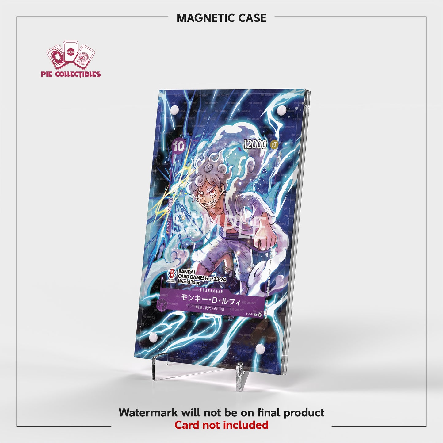 Monkey D Luffy - P-041 - Extended Art Display Case