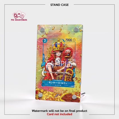 Monkey D Luffy - P-043 - Extended Art Display Case
