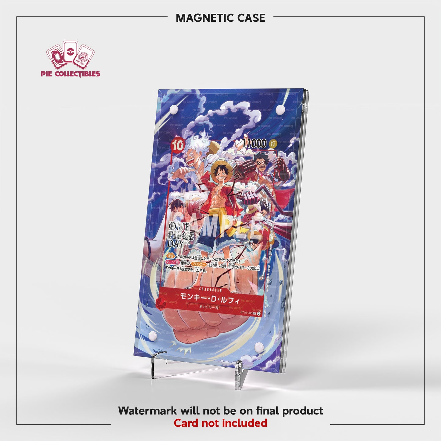 Monkey D Luffy - ST10-006 - Extended Art Display Case