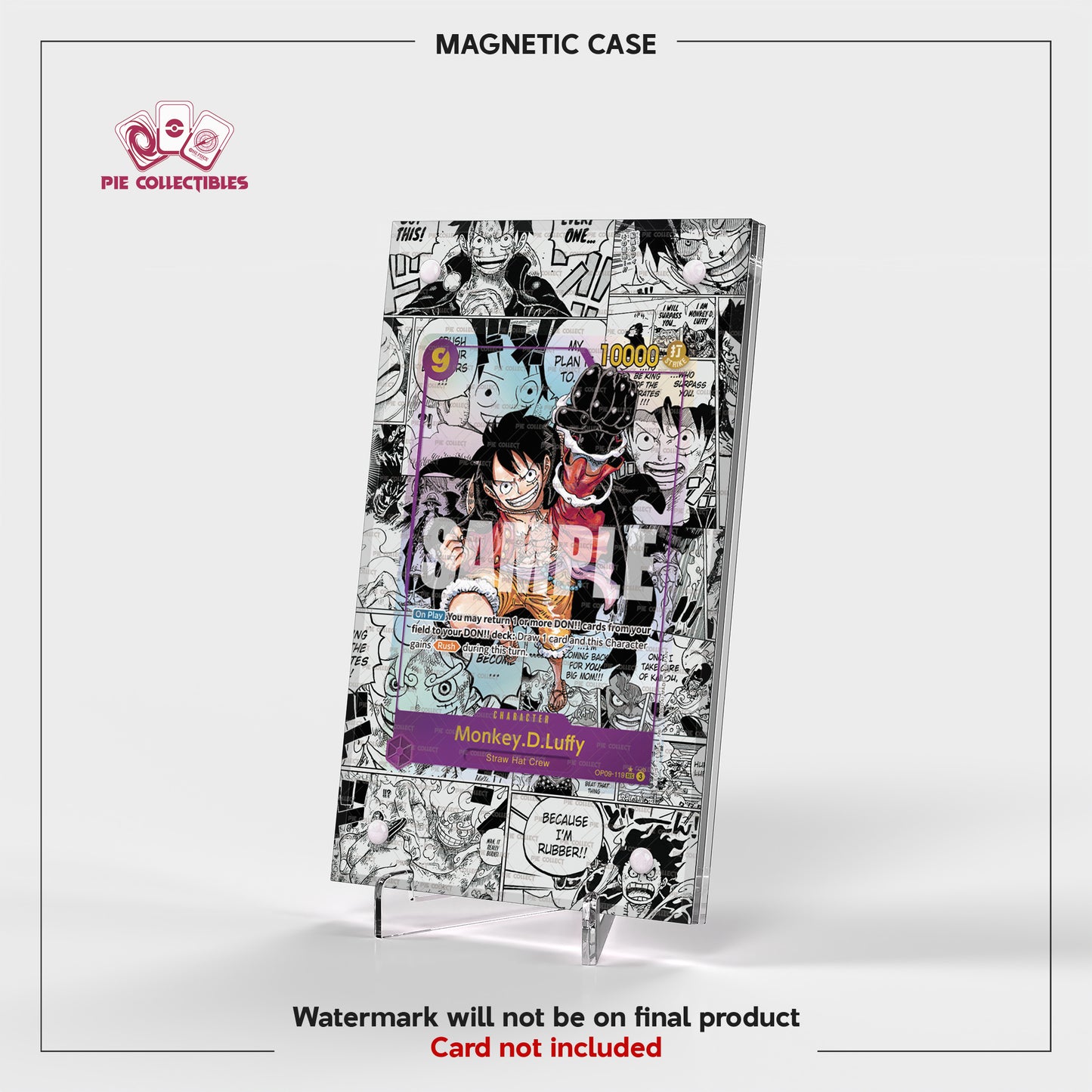 Monkey D Luffy - OP09-119 - MANGA ENGLISH - Extended Art Display Case