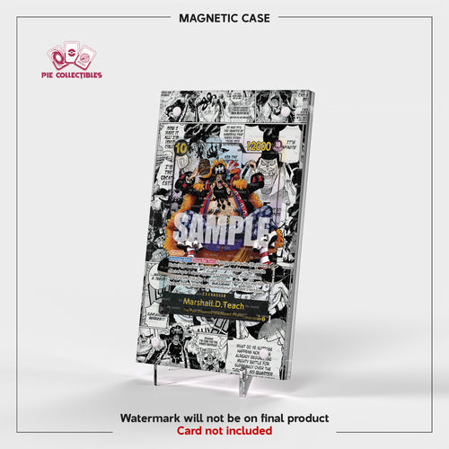 Marshall D Teach - OP09-093 - MANGA ENGLISH - Extended Art Display Case