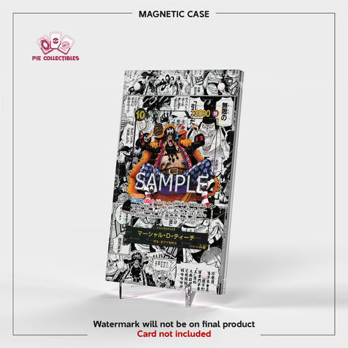 Marshall D Teach - OP09-093 - MANGA JAPAN - Extended Art Display Case