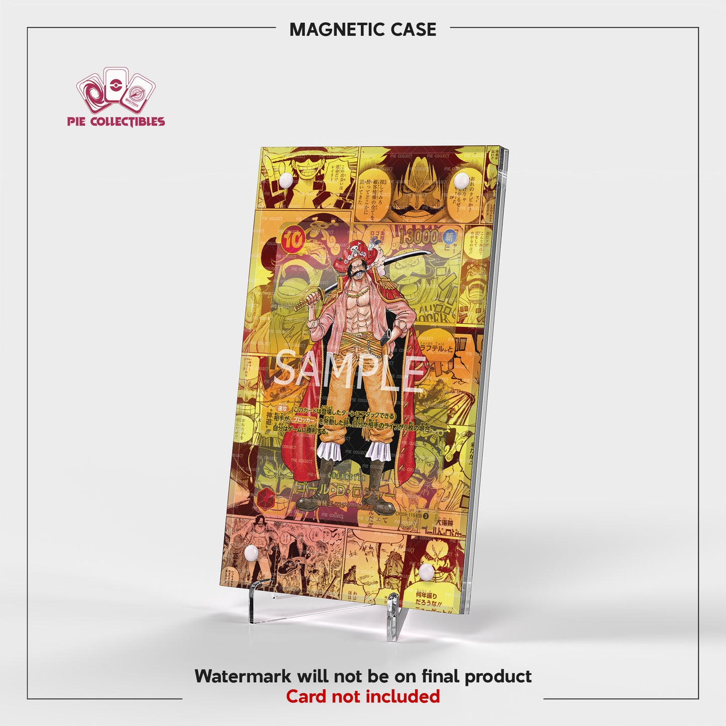 Gol D Roger - OP09-118 - MANGA JAPAN - Extended Art Display Case