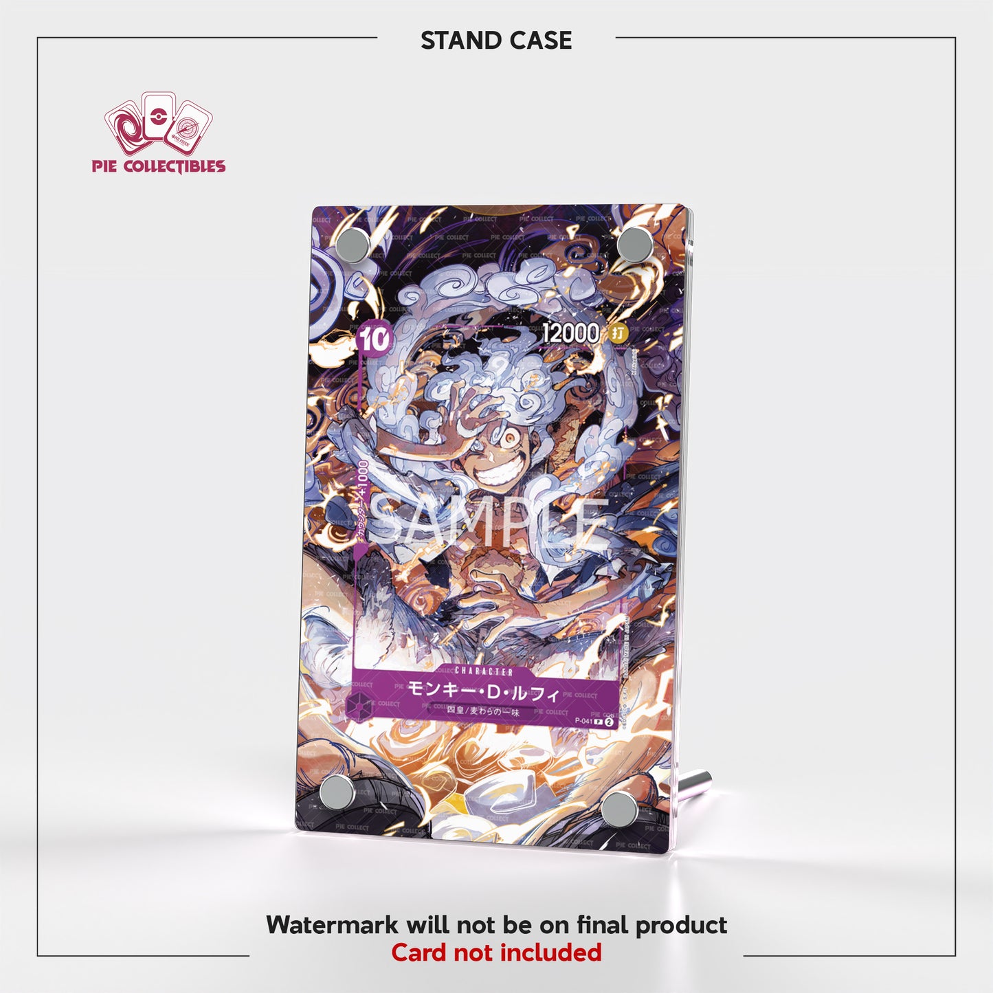 Monkey D Luffy - P-041 - Extended Art Display Case
