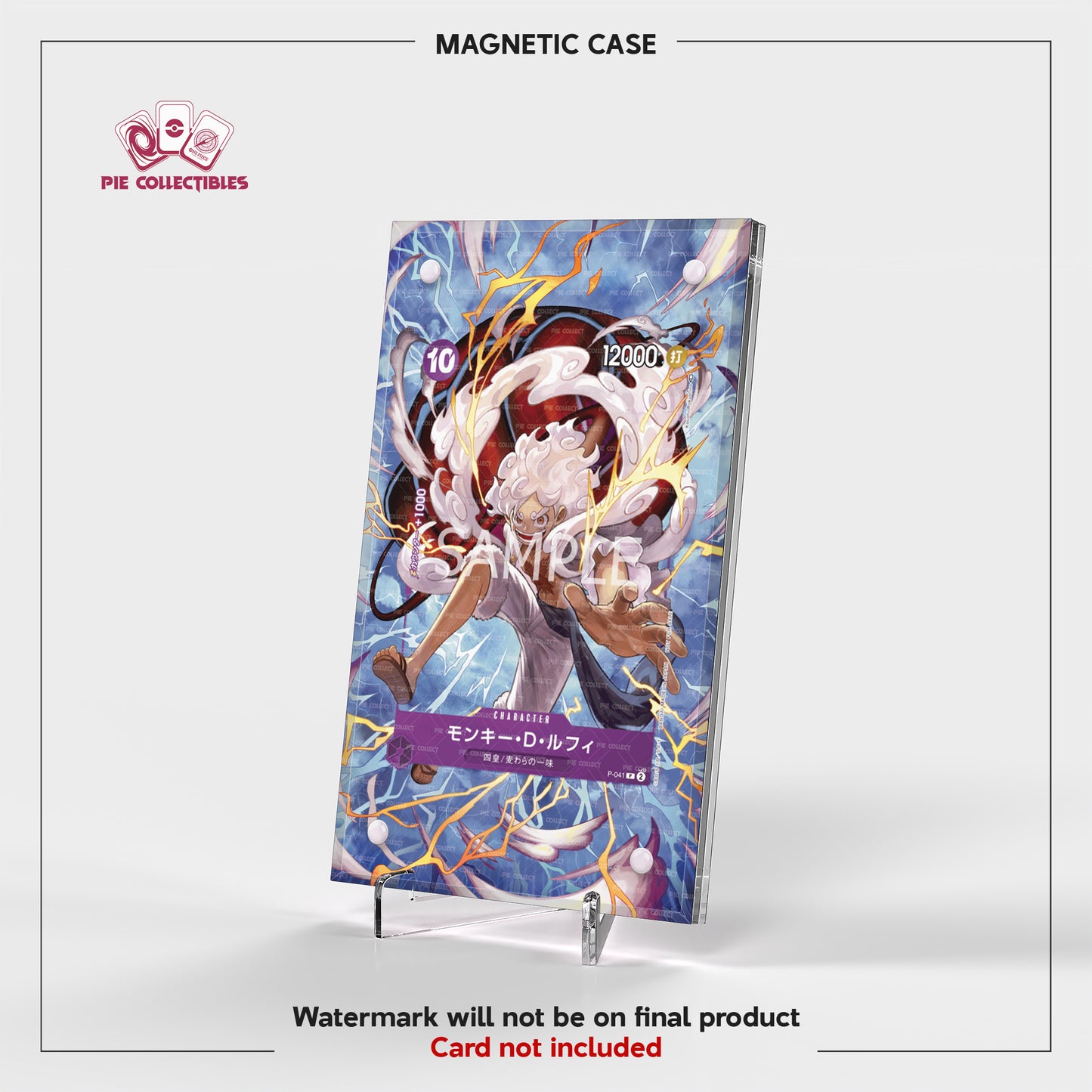 Monkey D Luffy - P-041 - Extended Art Display Case
