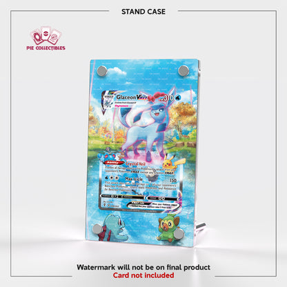 Glaceon VMAX - 209/203 - Evolving Skies - Extended Art Display Case