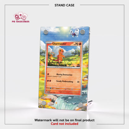 Charmander - 004/165 - Scarlet & Violet 151 - Extended Art Display Case