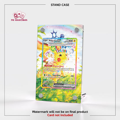 Pikachu EX - 238/191 - Surging Sparks - Extended Art Display Case