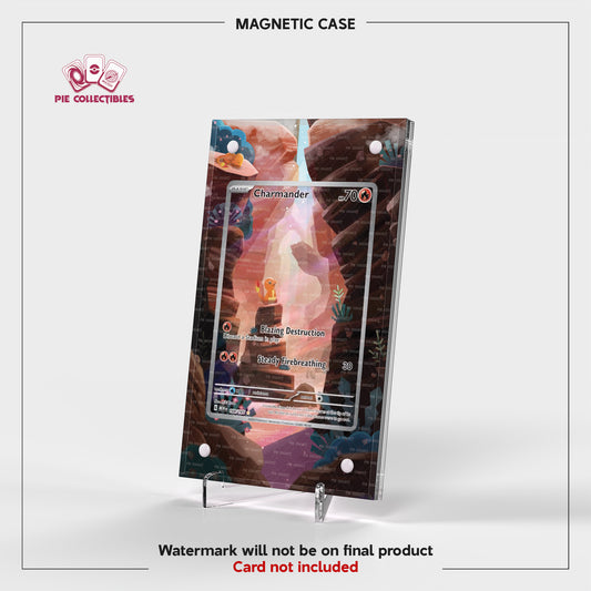 Charmander 151 - 168/165 - Extended Artwork Display Case
