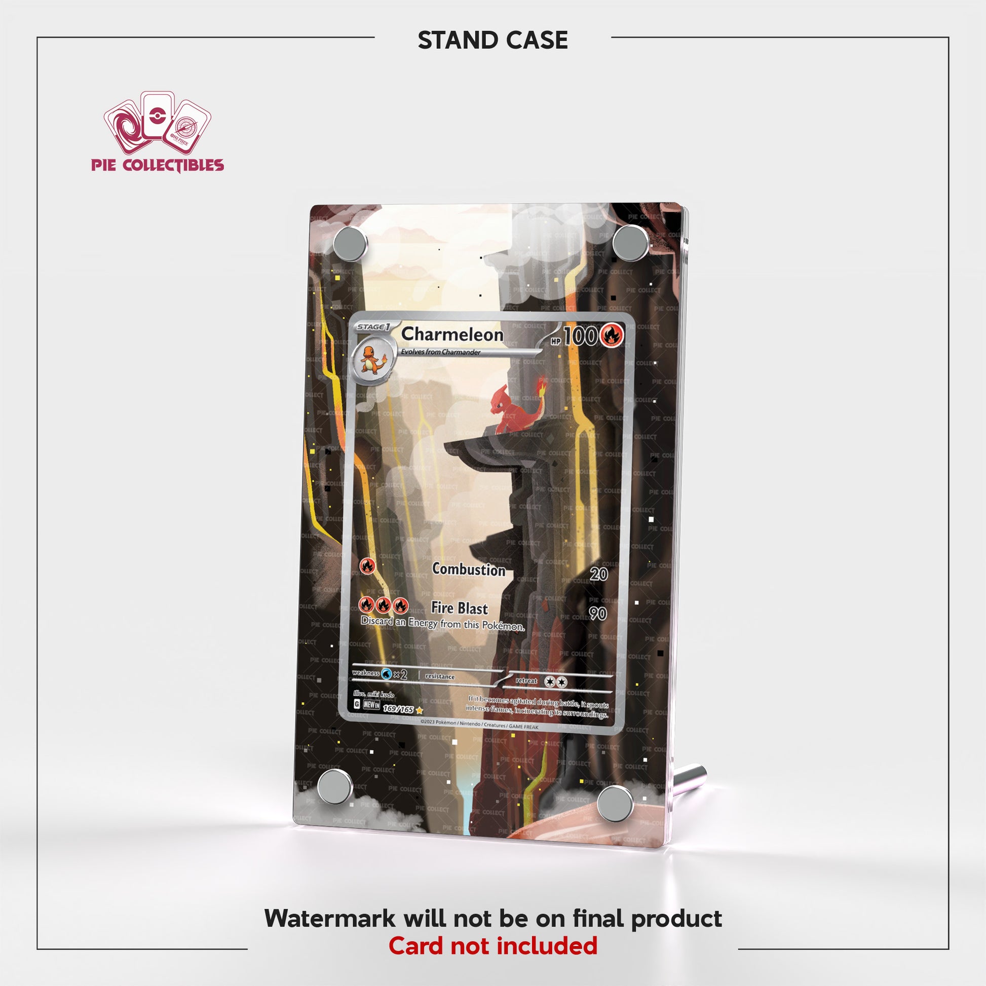 Charmanleon 151 - 169/165 - Extended Artwork Display Case