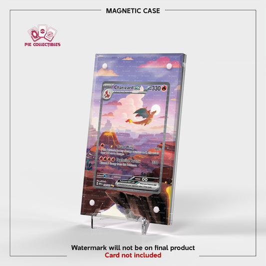 Charizard 151 - 199/165 - Extended Artwork Display Case