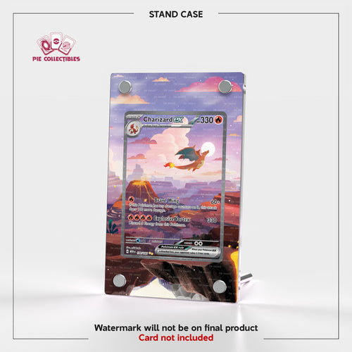 Charizard 151 - 199/165 - Extended Artwork Display Case