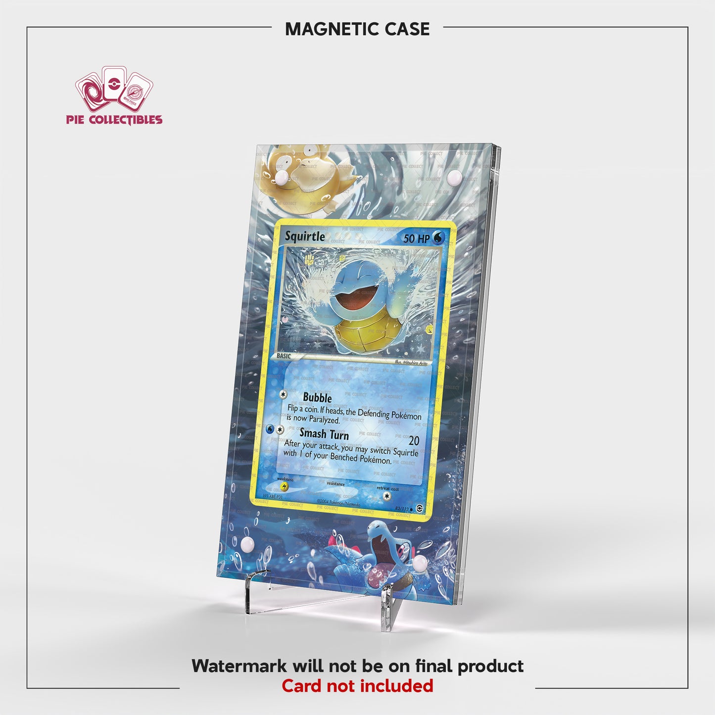 Squirtle - 083/112- FireRed & LeafGreen - Extended Art Display Case