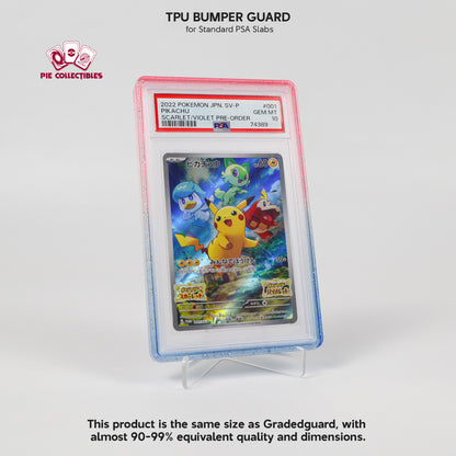 TPU BUMPER GUARD - for STANDARD PSA SLABS